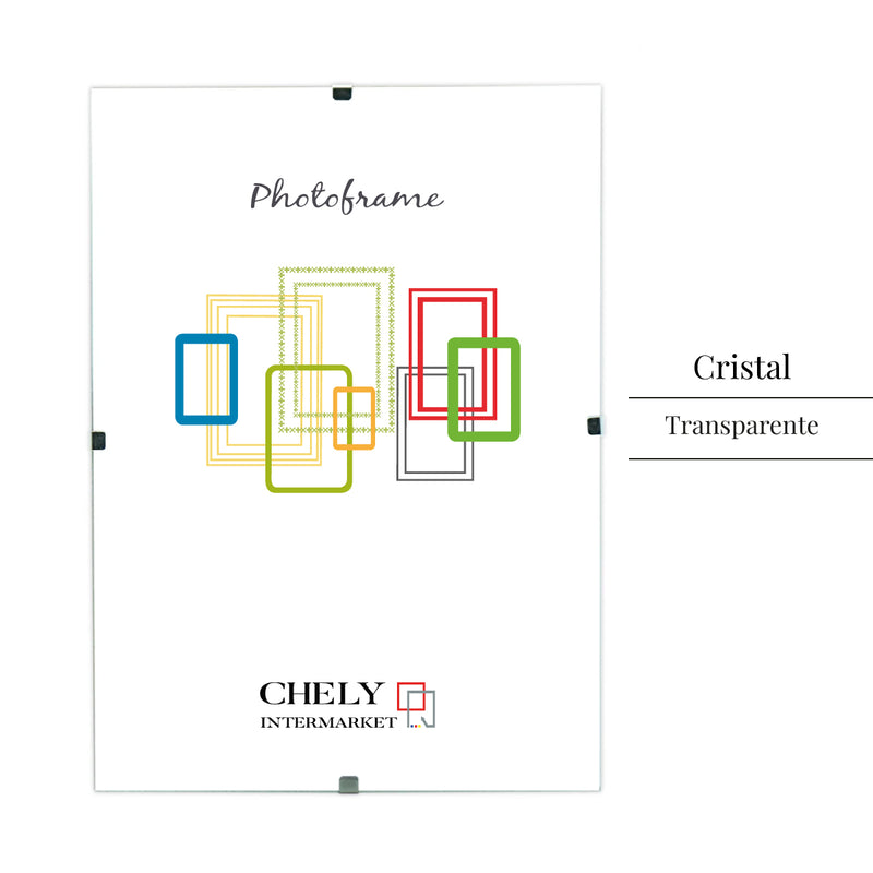 MARCO CLIP MOD-300 Cubierta Vidrio