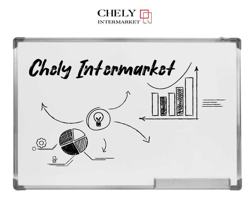 CHELY INTERMARKET Pizarra Blanca Magnética MOD-583/2