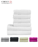 JUEGO DE TOALLAS DE BAÑO GRANDES, 100% ALGODÓN DE 500gr