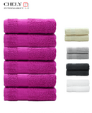 JUEGO DE TOALLAS DE BAÑO GRANDES, 100% ALGODÓN DE 500gr