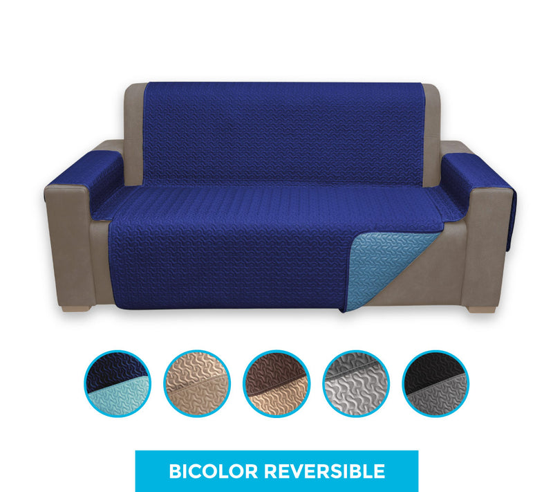 Funda de sofá ajustables para los asientos con brazos, cubre y protege los sillones