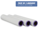 CHELY INTERMARKET Film de embalar Uso industrial y para paletizar, rollo de plástico blanco