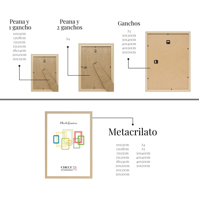 MARCOS DE FOTOS MOD CI-100