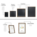 MARCOS DE FOTOS CON PROFUNDIDAD MOD-3503 (INCLUYE PASPARTÚ)