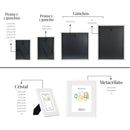 MARCO DE FOTO CON PASPARTÚ MOD-356