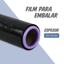 CHELY INTERMARKET Film de embalar Uso industrial y para paletizar, rollo de plástico negro