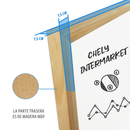 PIZARRA BLANCA NO MAGNÉTICA MOD-551