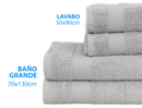 JUEGO DE TOALLAS DE BAÑO GRANDES, 100% ALGODÓN DE 500gr