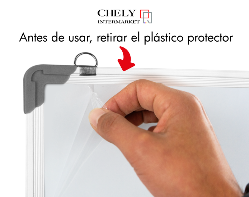 CHELY INTERMARKET Pizarra Blanca Magnética MOD-583/2