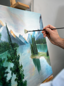 Caballete de pintura de madera de Haya Macisa