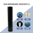 CHELY INTERMARKET Film de embalar Uso industrial y para paletizar, rollo de plástico negro