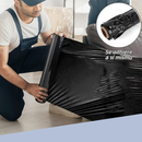 CHELY INTERMARKET Film de embalar Uso industrial y para paletizar, rollo de plástico negro