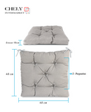 COJINES PARA SILLAS / 5 PESPUNTES