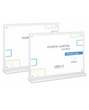 PORTA CARTEL METACRILATO CON IMÁN