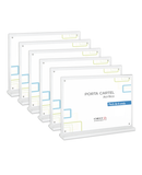 PORTA CARTEL METACRILATO CON IMÁN