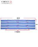 COJÍN DE EXTERIOR ACOLCHADO PARA TUMBONAS Y SILLAS DE JARDÍN