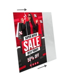 PORTA CARTEL METACRILATO