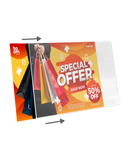 PORTA CARTEL METACRILATO