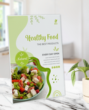 PORTA CARTEL METACRILATO