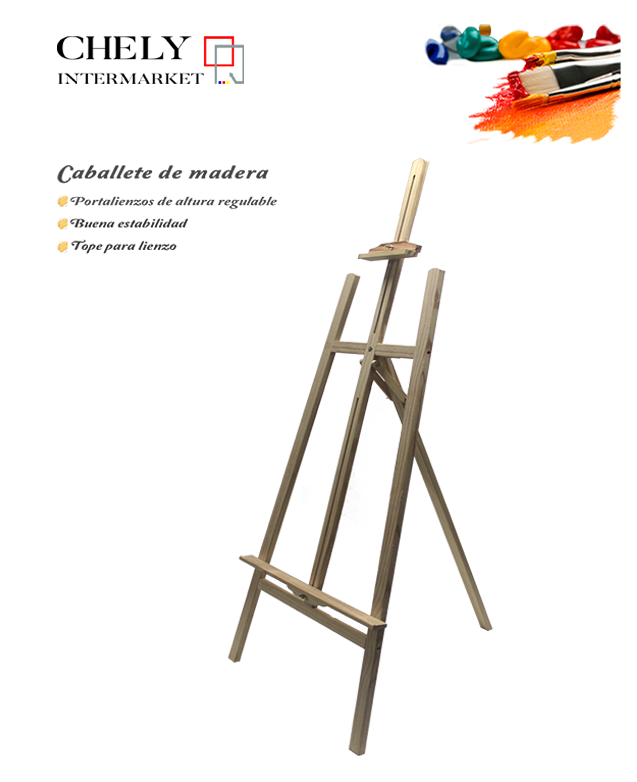 CABALLETE PINTURA DE MADERA