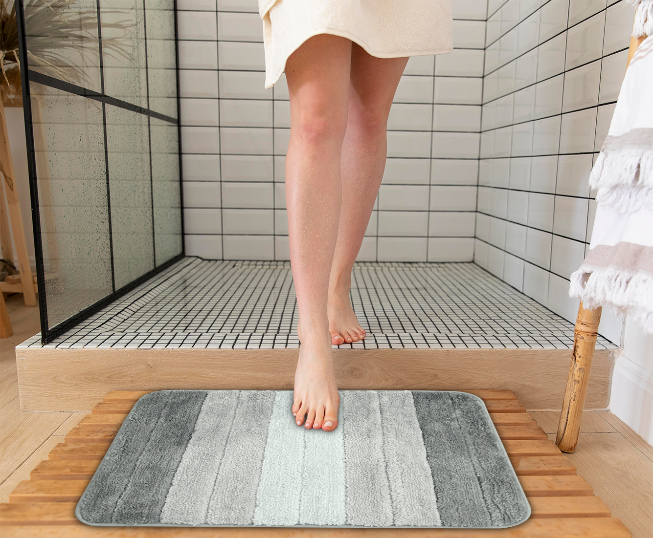 ALFOMBRA DE BAÑO ANTIDESLIZANTE - Imagen 9