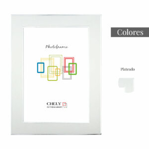 Portafoto de metal, moldura 3300