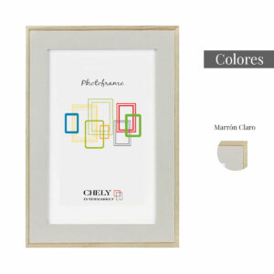 Portafoto de madera, moldura 3570