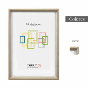 Portafoto de madera, moldura 3576