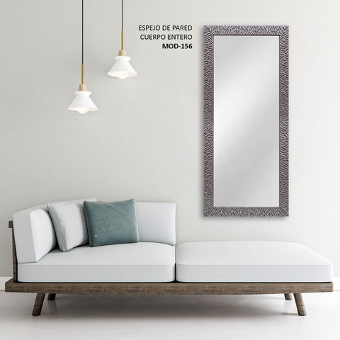 Espejos decorativos grandes Plateado para salón