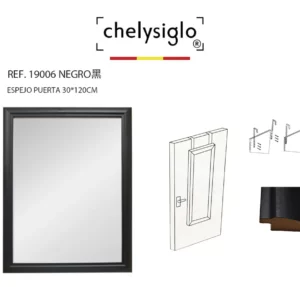 Espejo para puerta, modelo 19006