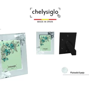 Portafoto de cristal, moldura 3266
