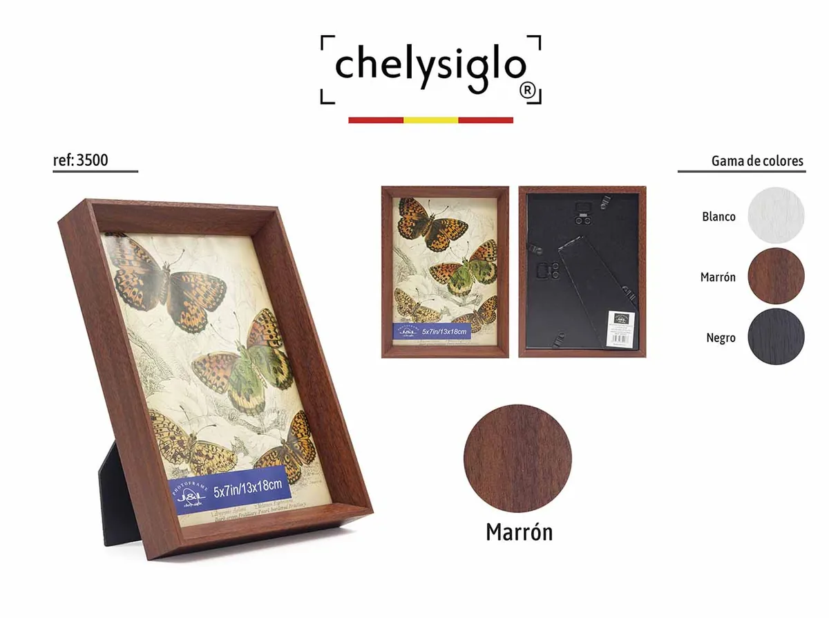 Portafoto de madera, moldura 3500 - Imagen 3