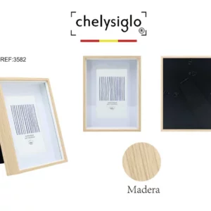 Portafoto de madera, moldura 3582