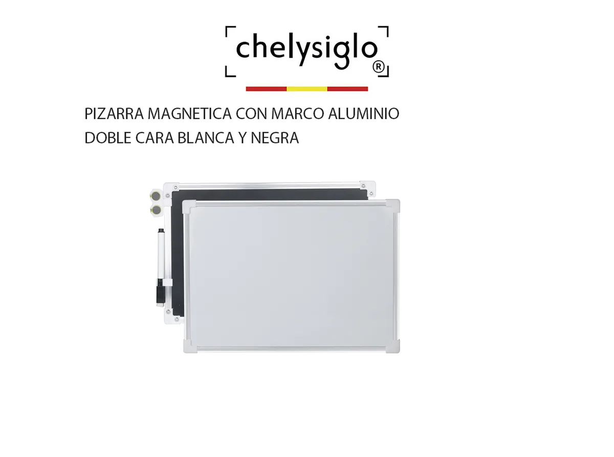 Pizarra, modelo B.ALUMINIO 铝边磁性白板 583