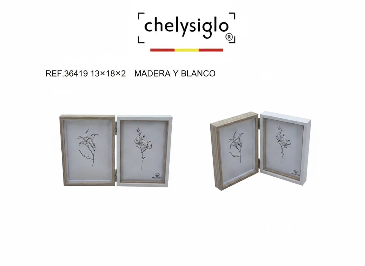 Marco multifotos, moldura MARCOS DOBLES 双页相框 - Imagen 6